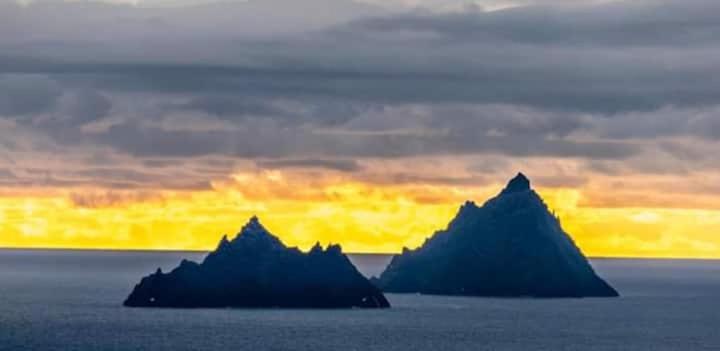 Skellig View Harbour View Sunrise Apartment Portmagee ภายนอก รูปภาพ